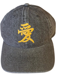 Cap met borduursel