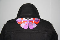 Spijkerjas Butterfly