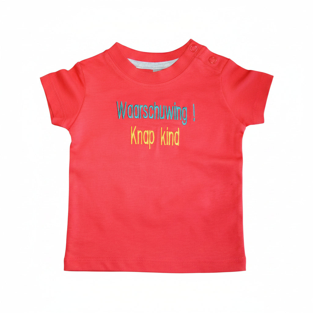T-shirt kids met borduursel