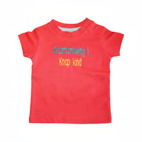 T-shirt kids met borduursel