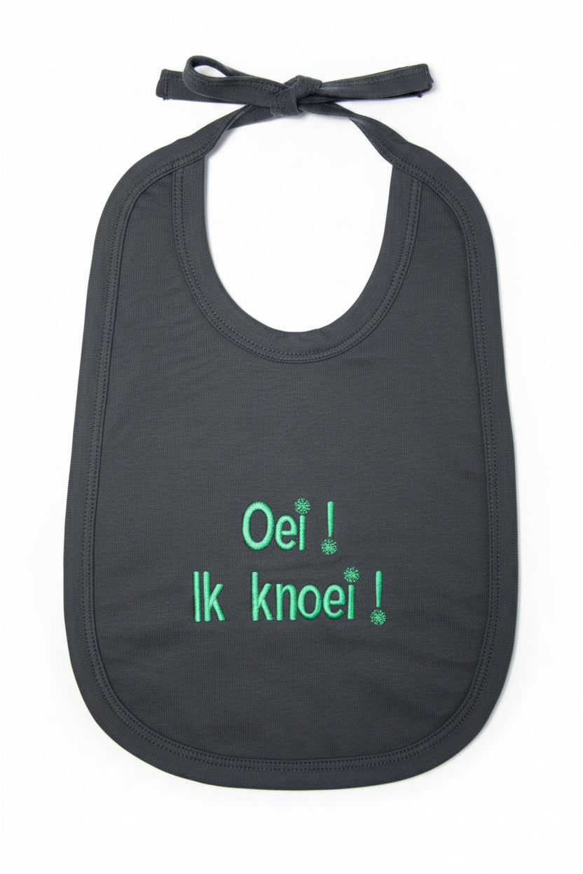 Slab met borduring