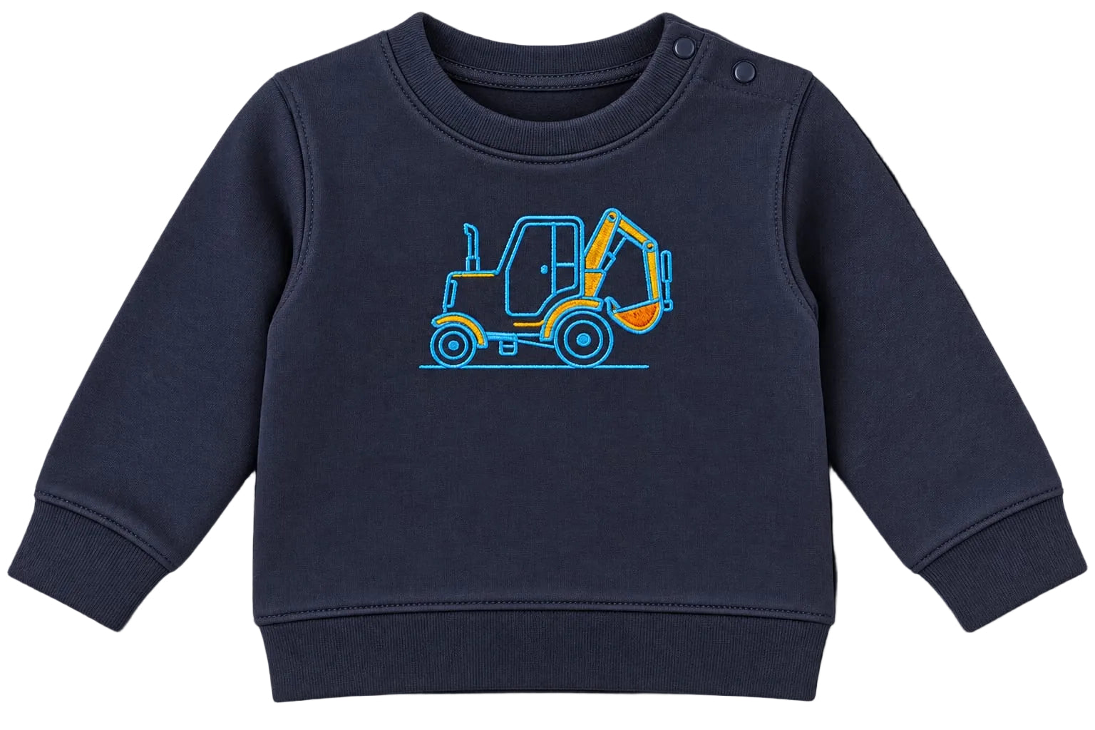 Sweater kids met borduring