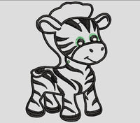 Sweater met Zebra