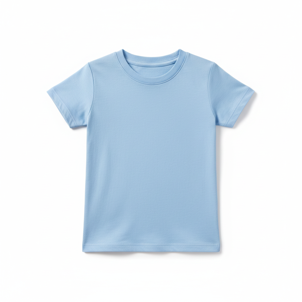 Baby T-Shirt Licht Blauw