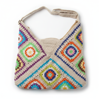 Gehaakte Shopper Granny Square 3