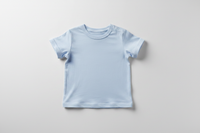 Licht blauw baby t-shirt