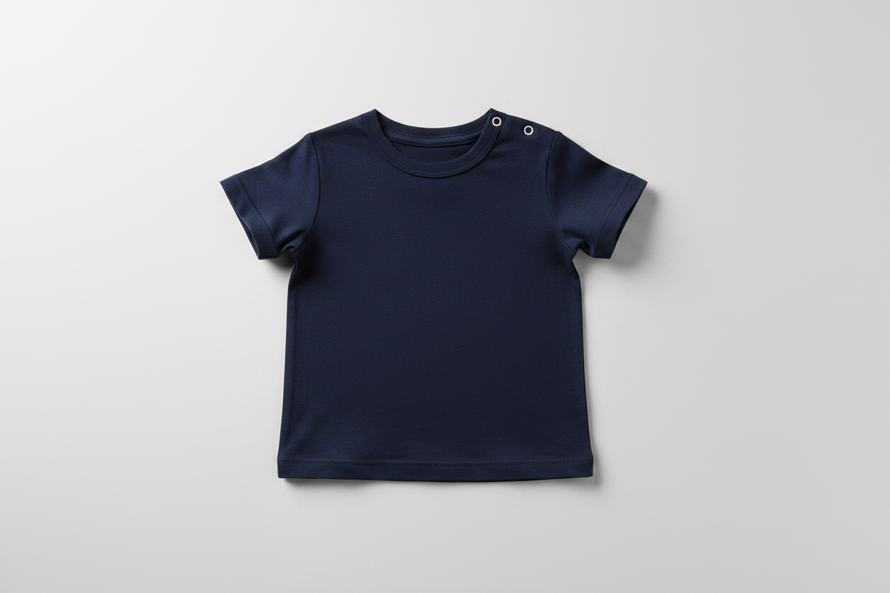 Navy baby t-shirt