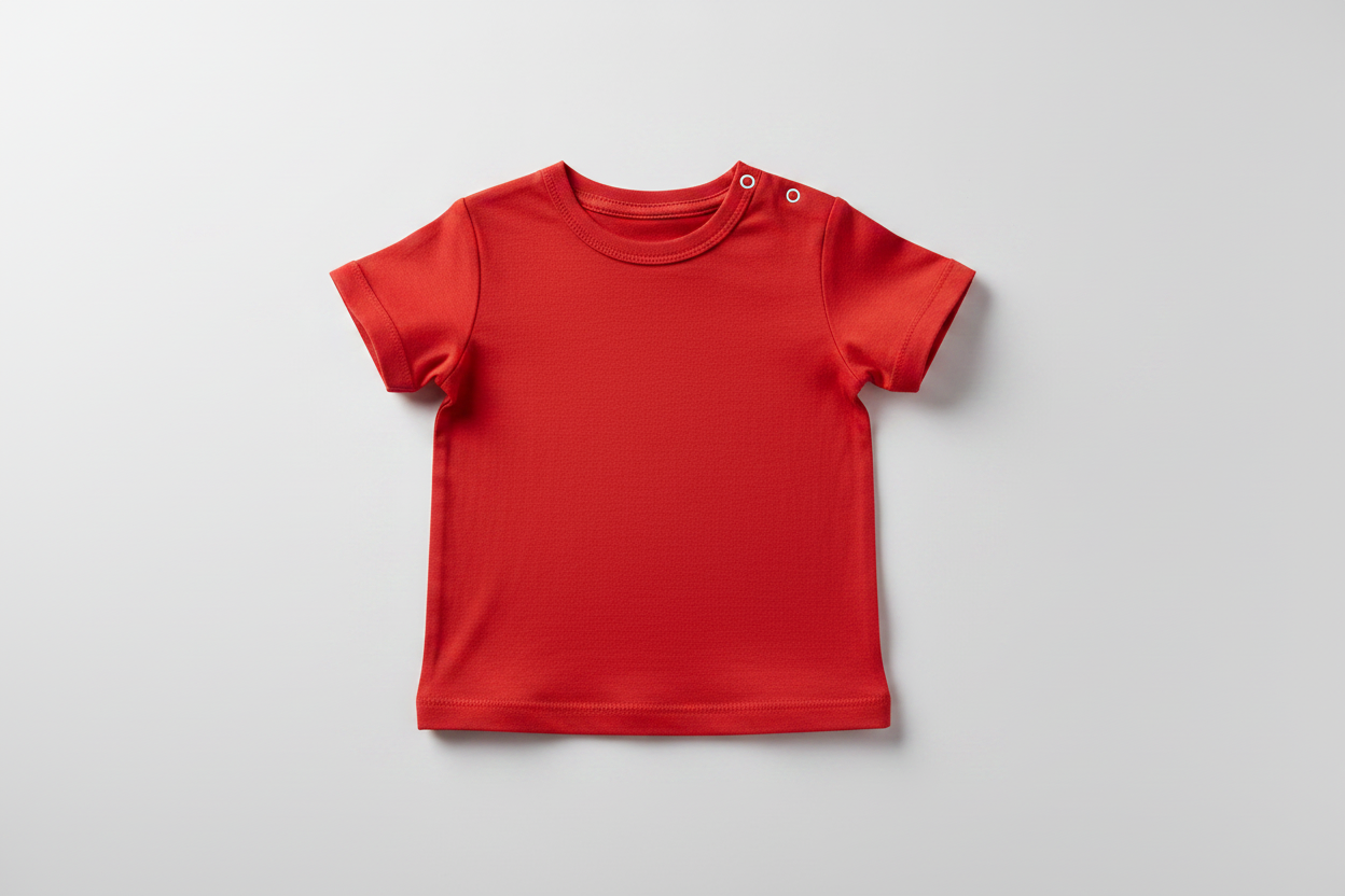 Rood baby t-shirt