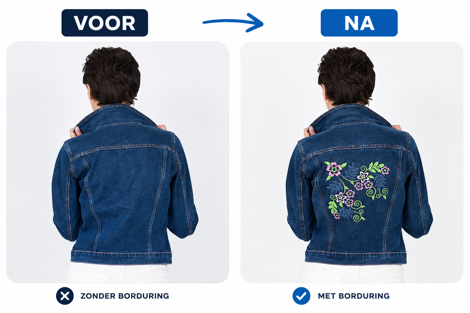 Spijkerjack Dames  LEI