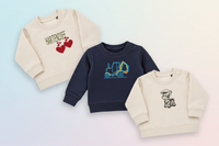 Sweaters kids met borduursel
